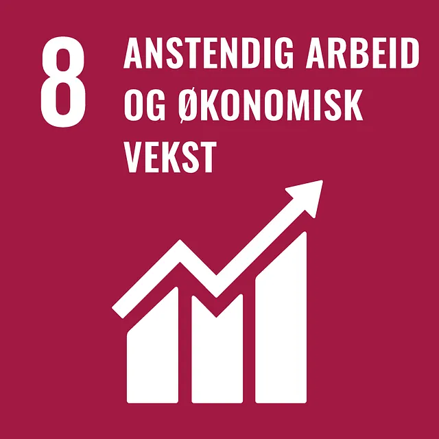 8. Anstendig arbeid og økonomisk vekst